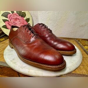 VTG - Dexter Cordovan/Deep red - Formal Derby Shoes w/Vibram Soles - Men’s 9.5